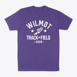 Wilmot Elementary School Track and Field Classic Dad T-Shirt