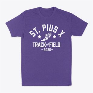 St Pius X Parish Track and Field Classic Dad T-Shirt