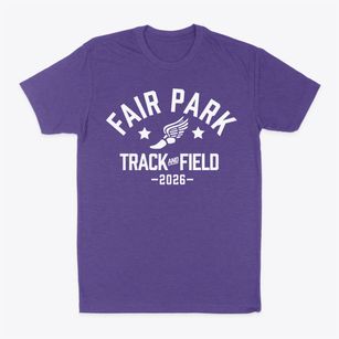 Fair Park Elementary School Track and Field Classic Dad T-Shirt