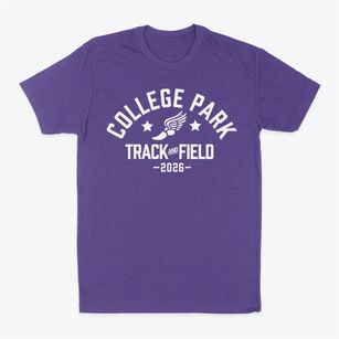 College Park Elementary School Track and Field Classic Dad T-Shirt