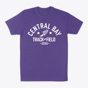 Central Bay Alternative School Track and Field Classic Dad T-Shirt
