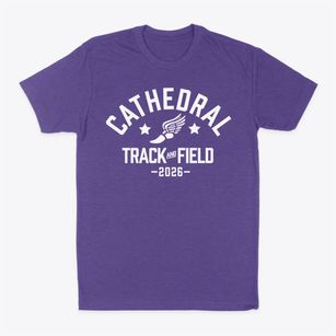 Cathedral High School Track and Field Classic Dad T-Shirt