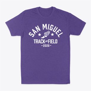 San Miguel Catholic School Track and Field Classic Dad T-Shirt
