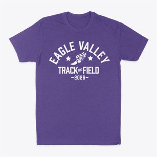 Eagle Valley Middle School Track and Field Classic Dad T-Shirt