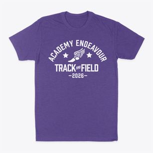 Academy Endeavour Elementary School Track and Field Classic Dad T-Shirt