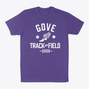 Gove Middle School Track and Field Classic Dad T-Shirt