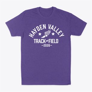 Hayden Valley Elementary School Track and Field Classic Dad T-Shirt