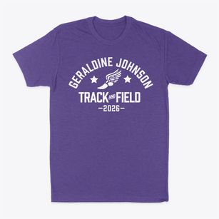 Geraldine Johnson School Track and Field Classic Dad T-Shirt