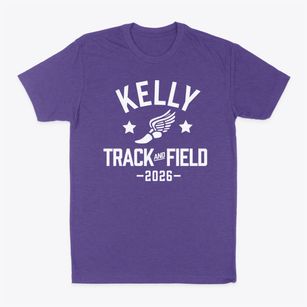 Kelly Middle School Track and Field Classic Dad T-Shirt
