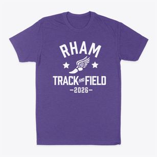 Rham High School Track and Field Classic Dad T-Shirt