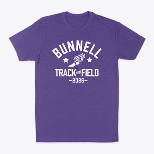 Bunnell High School Track and Field Classic Dad T-Shirt