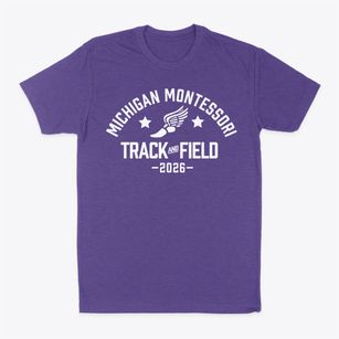 Michigan Montessori International Track and Field Classic Dad T-Shirt