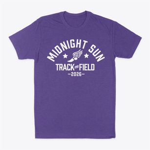 Midnight Sun Family Learning Center Track and Field Classic Dad T-Shirt