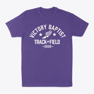 Victory Baptist School Track and Field Classic Dad T-Shirt