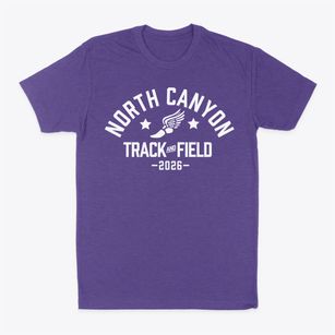 North Canyon High School Track and Field Classic Dad T-Shirt