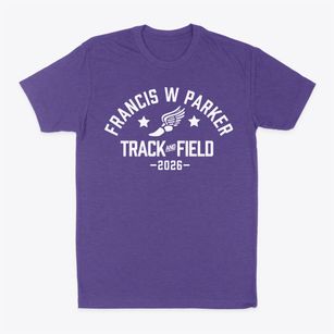 Francis W Parker School Track and Field Classic Dad T-Shirt