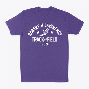 Robert H Lawrence Elementary School Track and Field Classic Dad T-Shirt
