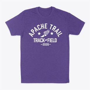 Apache Trail High School Track and Field Classic Dad T-Shirt