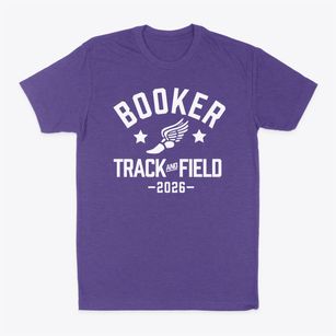 Booker T Washington Elementary School Track and Field Classic Dad T-Shirt