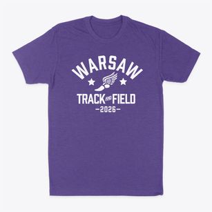 Warsaw Christian School Track and Field Classic Dad T-Shirt