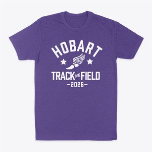 Hobart High School Track and Field Classic Dad T-Shirt