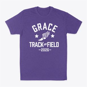 Grace Baptist Christian School Track and Field Classic Dad T-Shirt