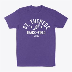 St Therese Of The Infant Jesus (little F Track and Field Classic Dad T-Shirt