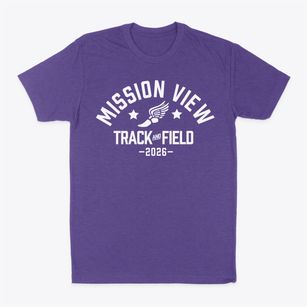 Mission View Elementary School Track and Field Classic Dad T-Shirt