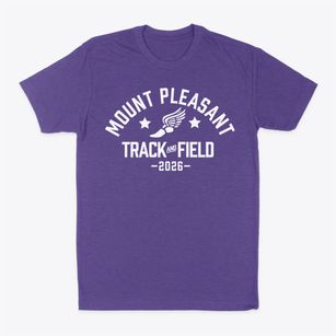 Mount Pleasant Community High School Track and Field Classic Dad T-Shirt