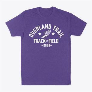 Overland Trail Middle School Track and Field Classic Dad T-Shirt