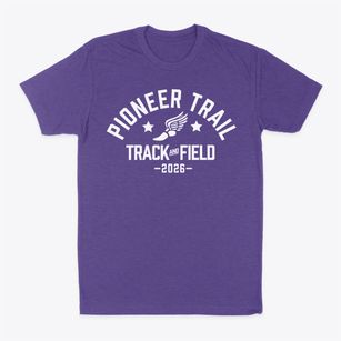 Pioneer Trail Junior High School Track and Field Classic Dad T-Shirt