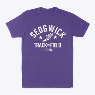 Sedgwick High School Track and Field Classic Dad T-Shirt