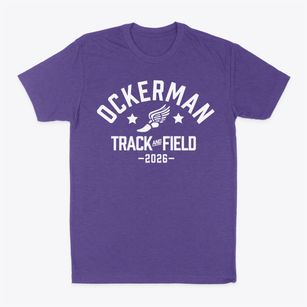Ockerman Middle School Track and Field Classic Dad T-Shirt