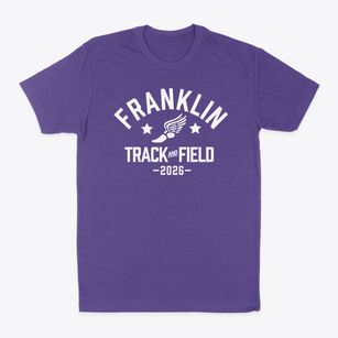 Franklin Academy Track and Field Classic Dad T-Shirt