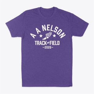 A A Nelson Elementary School Track and Field Classic Dad T-Shirt