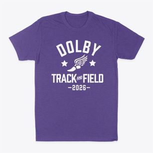 Dolby Elementary School Track and Field Classic Dad T-Shirt
