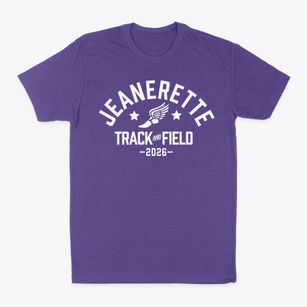 Jeanerette Middle School Track and Field Classic Dad T-Shirt