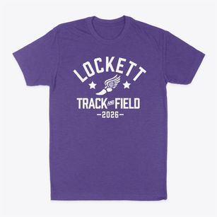 Lockett Elementary School Track and Field Classic Dad T-Shirt