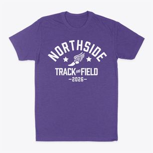 Northside Elementary School Track and Field Classic Dad T-Shirt