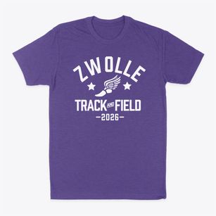 Zwolle Elementary School Track and Field Classic Dad T-Shirt