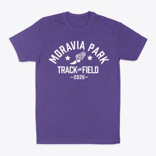 Moravia Park Primary School Track and Field Classic Dad T-Shirt