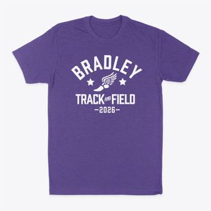 Bradley Elementary School Track and Field Classic Dad T-Shirt