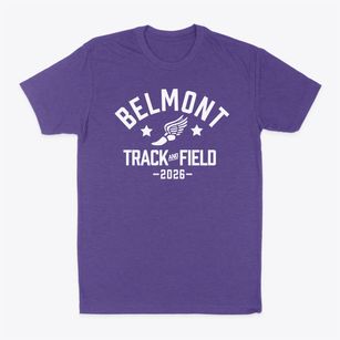 Belmont High School Track and Field Classic Dad T-Shirt