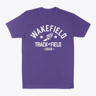Wakefield Memorial High School Track and Field Classic Dad T-Shirt