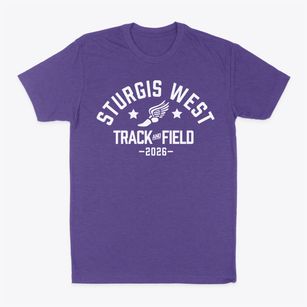 Sturgis West Track and Field Classic Dad T-Shirt