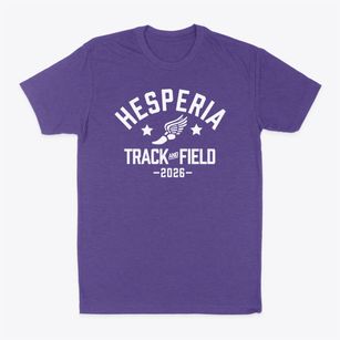 Hesperia High School Track and Field Classic Dad T-Shirt