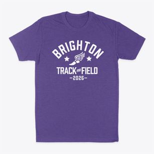 Brighton High School Track and Field Classic Dad T-Shirt