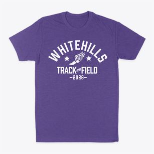 Whitehills Elementary School Track and Field Classic Dad T-Shirt