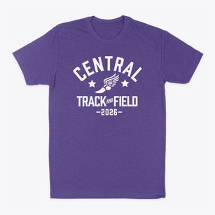 Central High School Track and Field Classic Dad T-Shirt