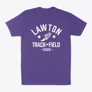 Lawton Elementary School Track and Field Classic Dad T-Shirt